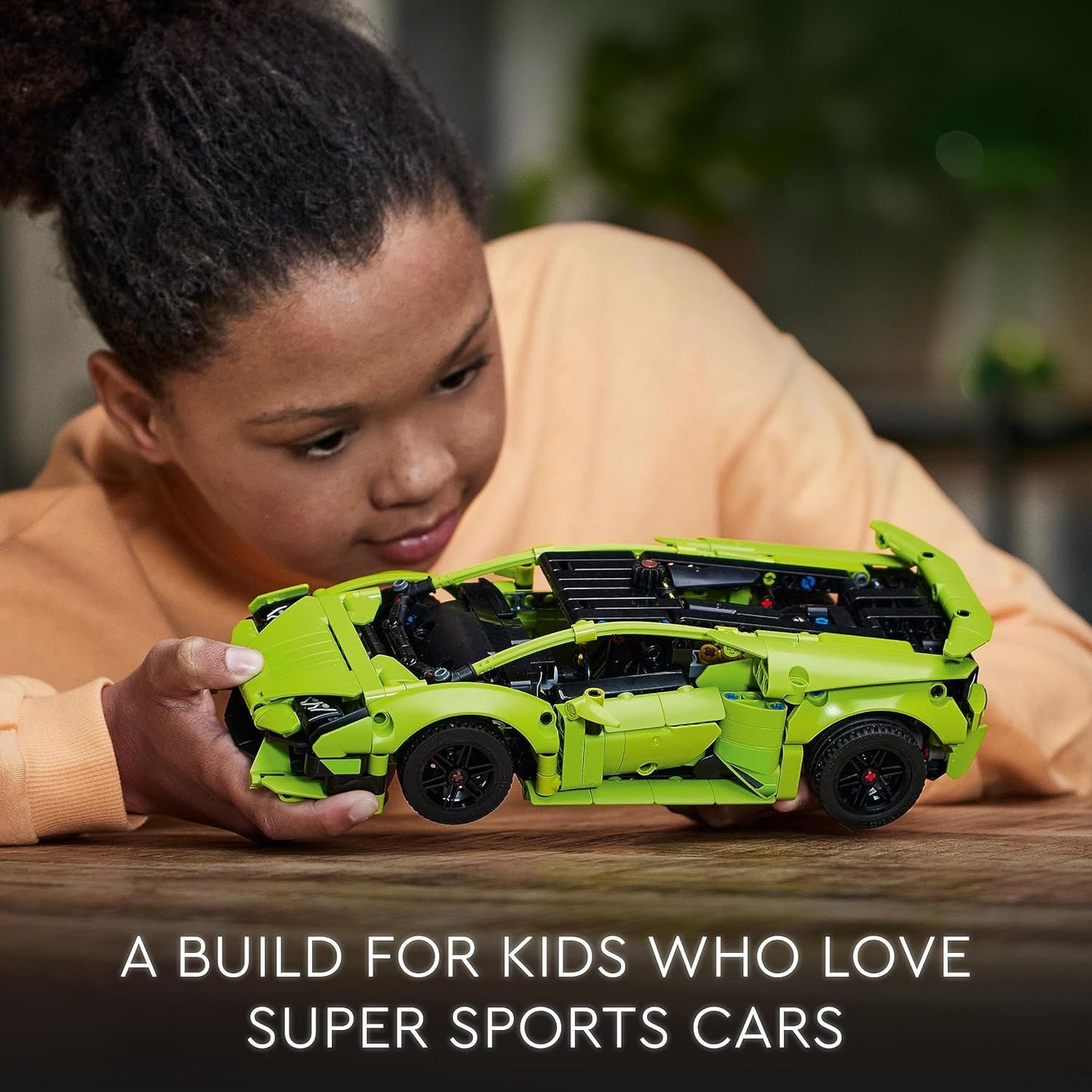 LEGO Technic Lamborghini Huracán Tecnica Toy Car Model Kit, Racing Car Building Set for Kids, Boys, Girls and Motor Sport Fans, Collectible Gift Idea 42161