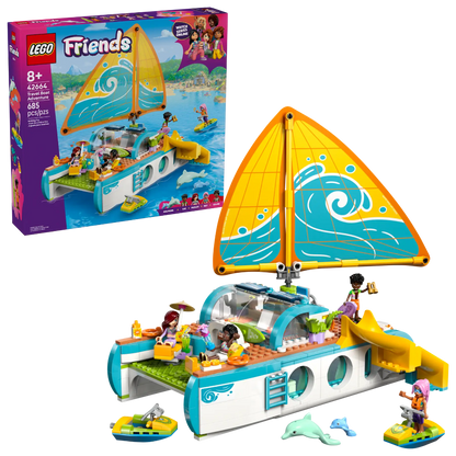 Lego 42664 Friends Travel Boat Adventure (685 Pieces)