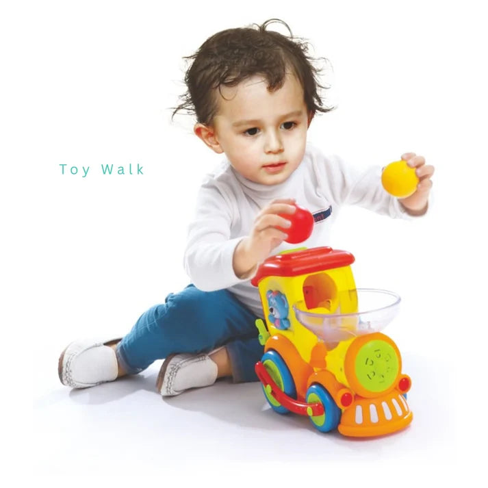 Hola 958 Drop 'n Go Steam Train with Balls (18M+)