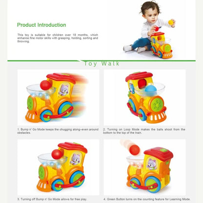 Hola 958 Drop 'n Go Steam Train with Balls (18M+)
