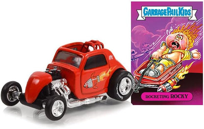 Greenlight Garbage Pail Kids – TOPO Fuel Altered with Rocketing Rocky Sticker (Series 4) 1:64 Scale Die-Cast