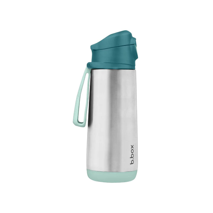 B.BOX 500ml insulated sport spout bottle - emerald forest