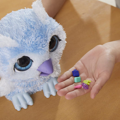FurReal Lil’ Wilds Owlen The Owl Toy, Electronic Pets, with 35+ Sounds and Reactions, Interactive Toys