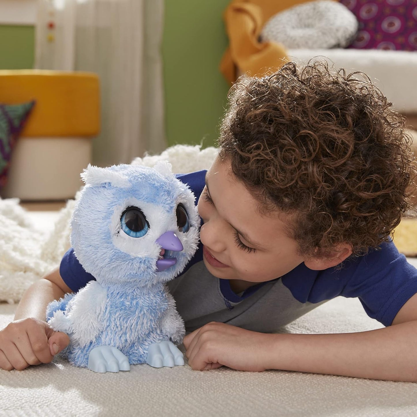 FurReal Lil’ Wilds Owlen The Owl Toy, Electronic Pets, with 35+ Sounds and Reactions, Interactive Toys