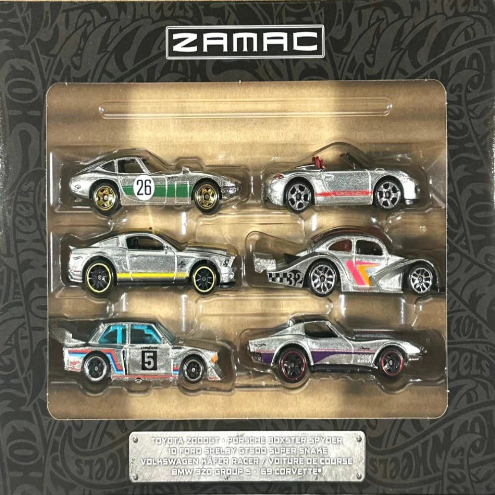 Hot Wheels 2026 Silver Series ZAMAC Set of 6