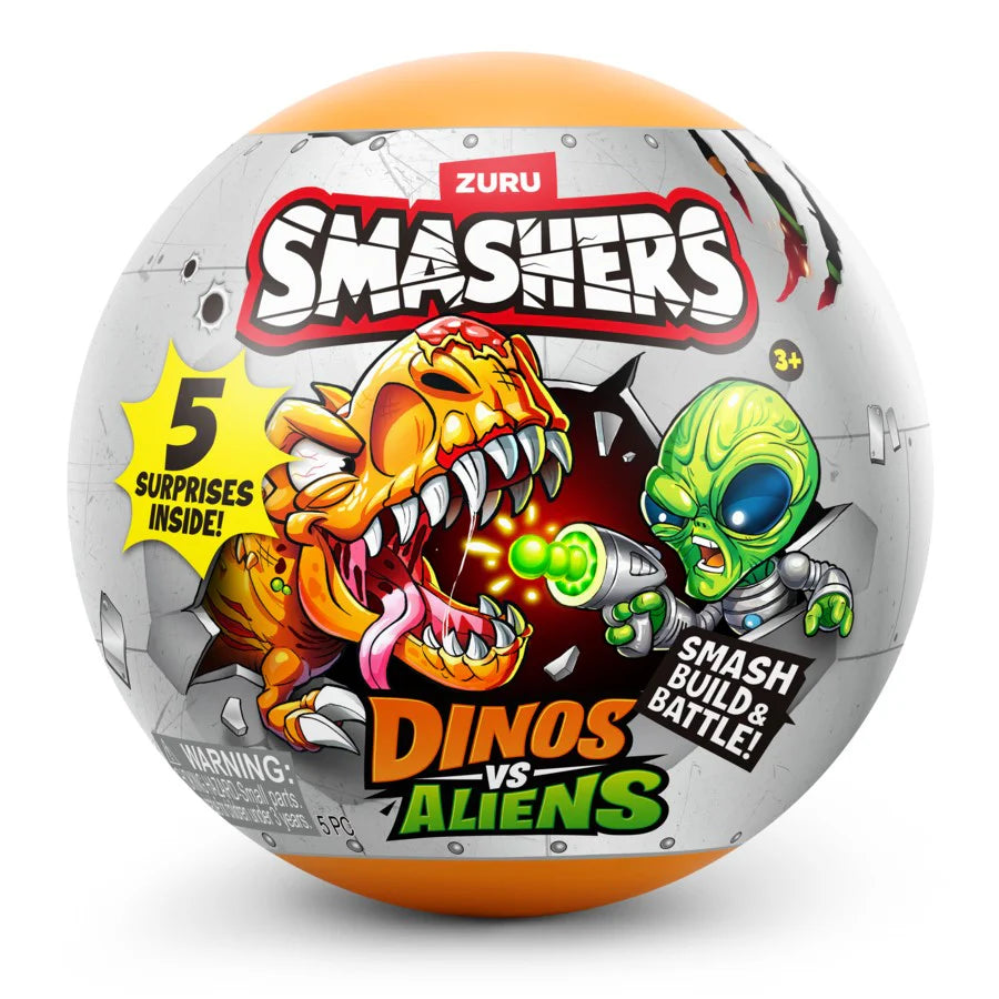 Zuru Mini Surprise Smashers Dino vs Aliens Planet