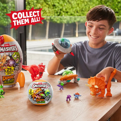 Zuru Mini Surprise Smashers Dino vs Aliens Planet