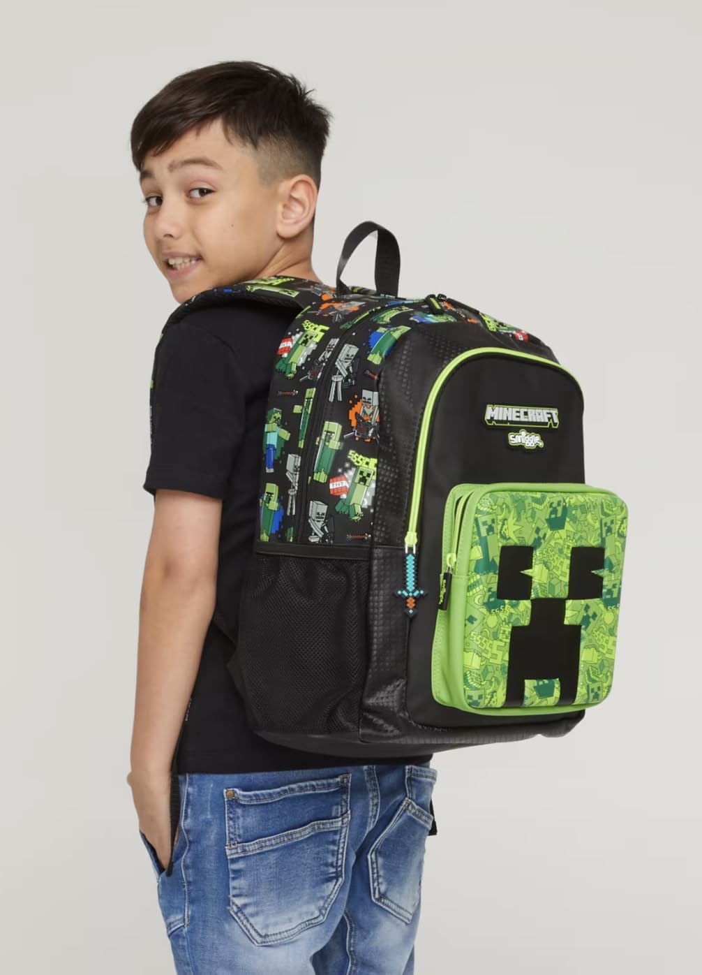 Smiggle Classic Minecraft Bag