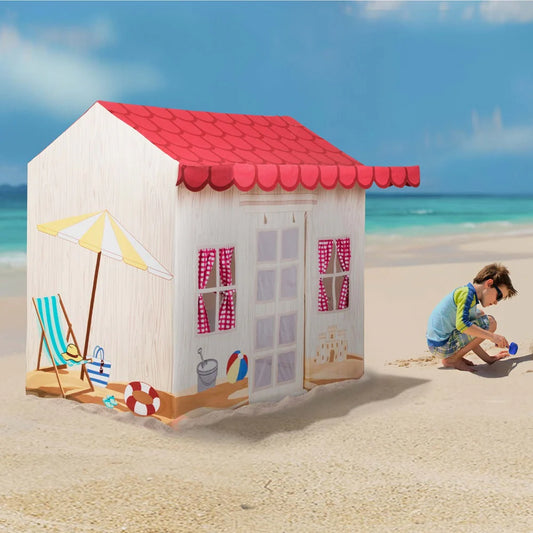 Role Play Beach House Play Tent
