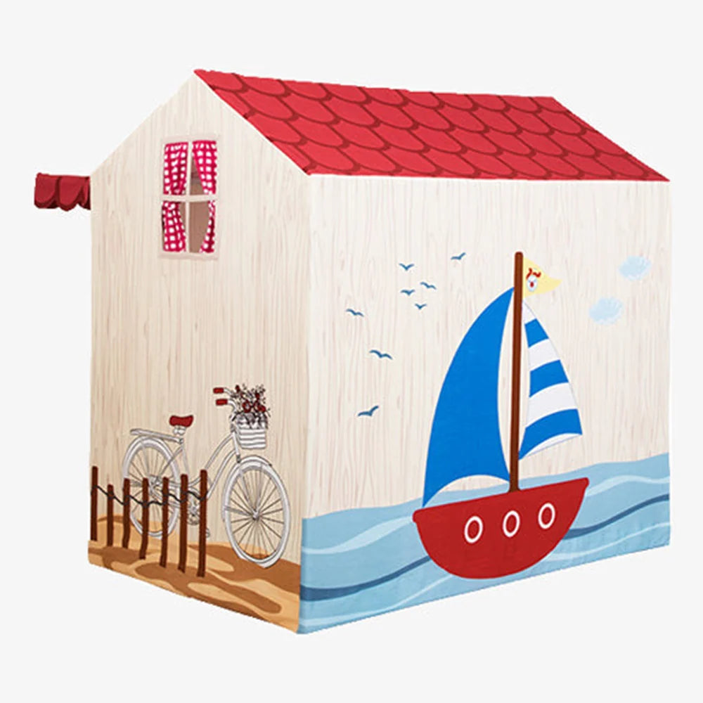 Role Play Beach House Play Tent