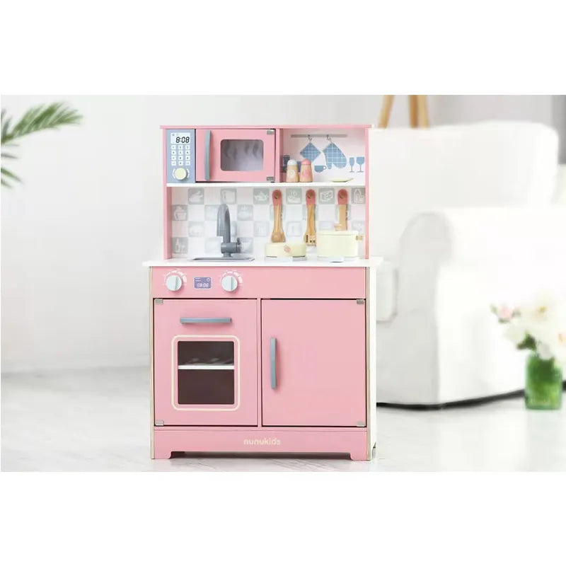 Toys Uncle Wooden Nordic kitchen for kids , pretend play toy