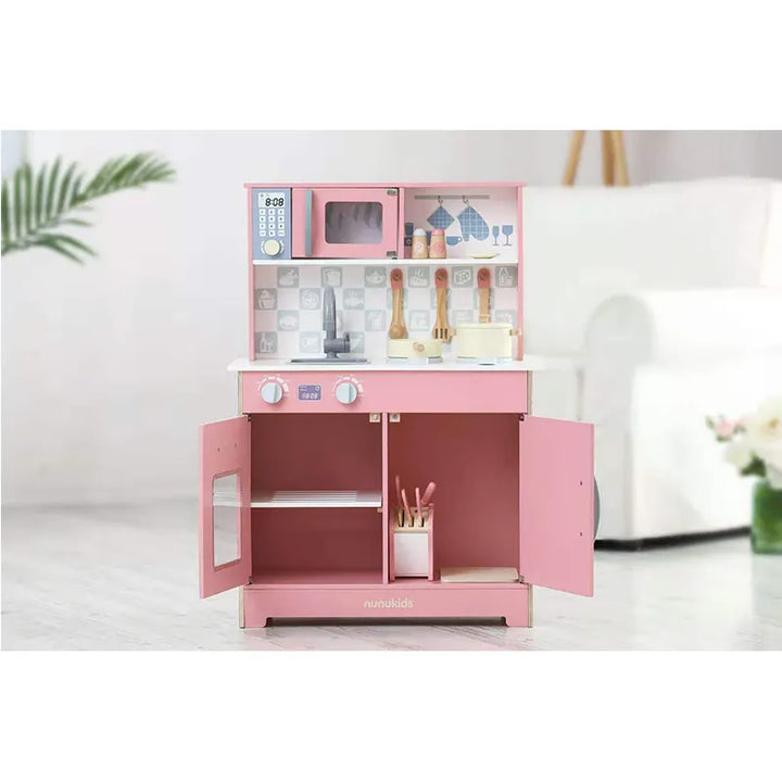 Toys Uncle Wooden Nordic kitchen for kids , pretend play toy