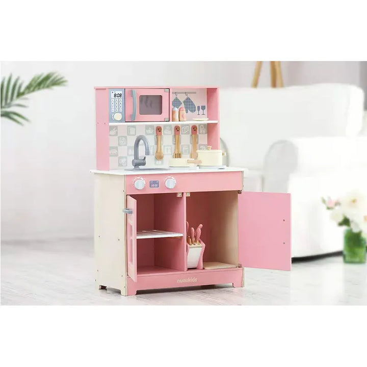 Toys Uncle Wooden Nordic kitchen for kids , pretend play toy