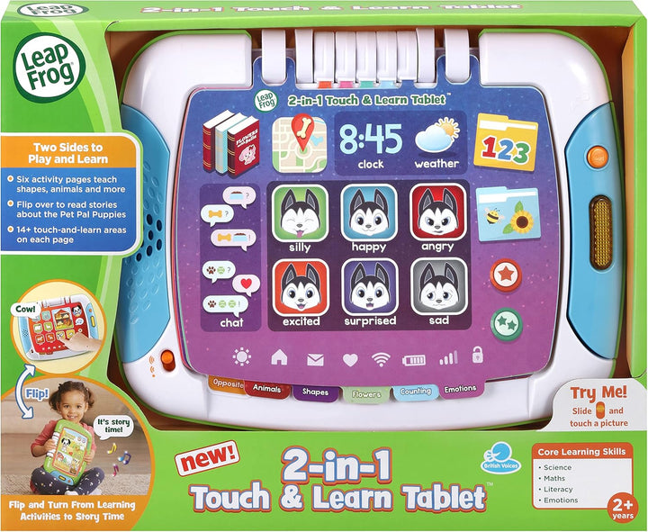 LeapFrog 2-in-1 Touch & Learn Tablet