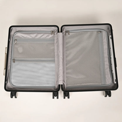 MIAMILY FOREST GREEN RIDE-ON TROLLEY CARRY-ON LUGGAGE 18 INCHES
