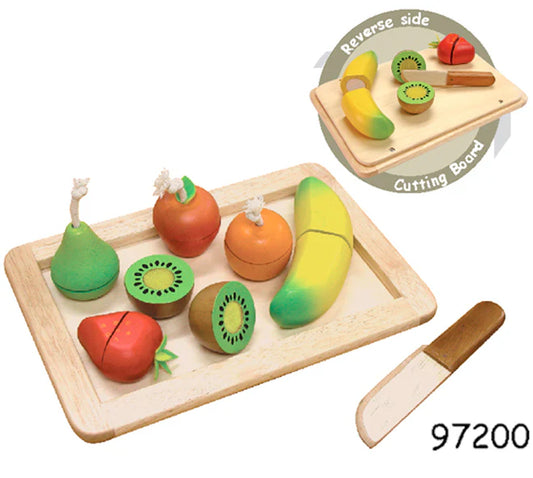 Wooden Fruit Chopping set