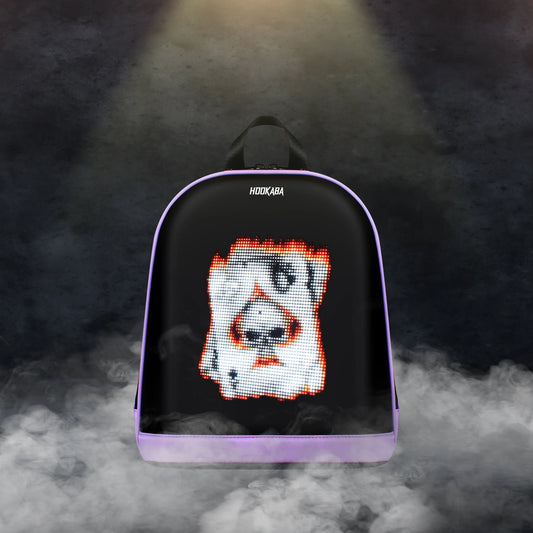 Hookaba BOLD BLING BAG, | Smart Pixel Display Bag | App Controlled, USB charge, Programmable Screen & Water Resistant