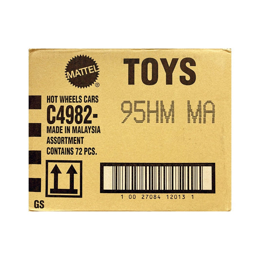 Hot Wheels 2025 Factory-Sealed Case M (95HM MA) – 72 Die-Cast Cars by Mattel (Brand New Box)