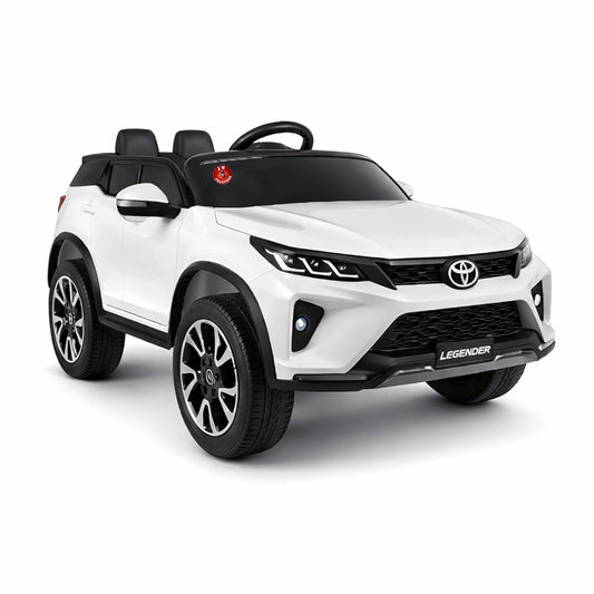 Toyota Fortuner Legender Kids Electric Ride-On SUV | 12V Dual Motor, 2-Seater with 2.4GHz Remote Control