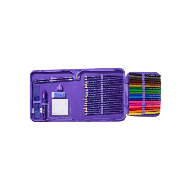 Smiggle All-in-One Kids Stationery Set – School Pencil, Colouring and Writing Kit - HARRY POTTER P