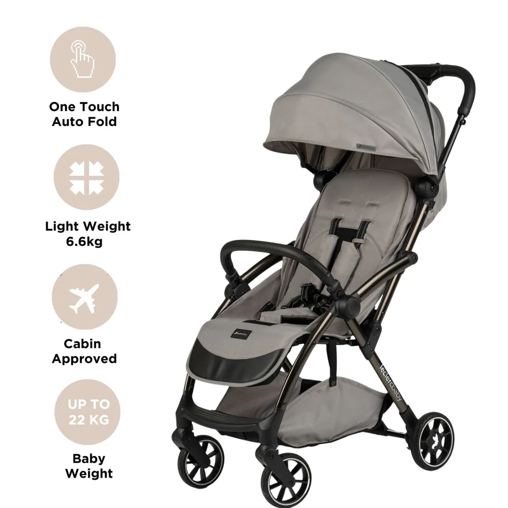 Leclerc baby Influencer Air Stroller Violet Grey