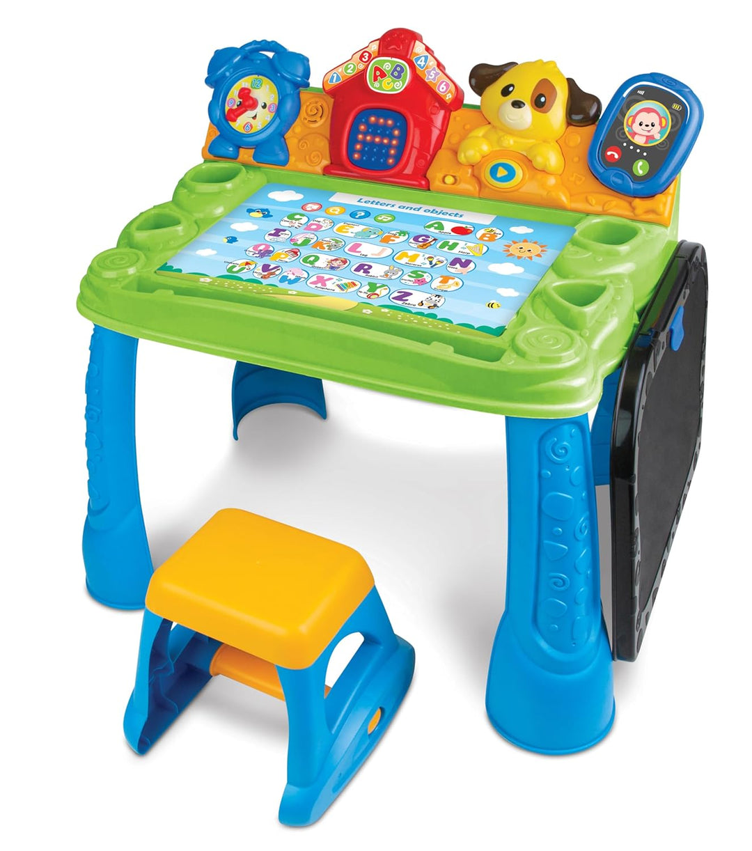 WinFun Smart Touch 'N Learn Activity Desk with LED screen & Stool