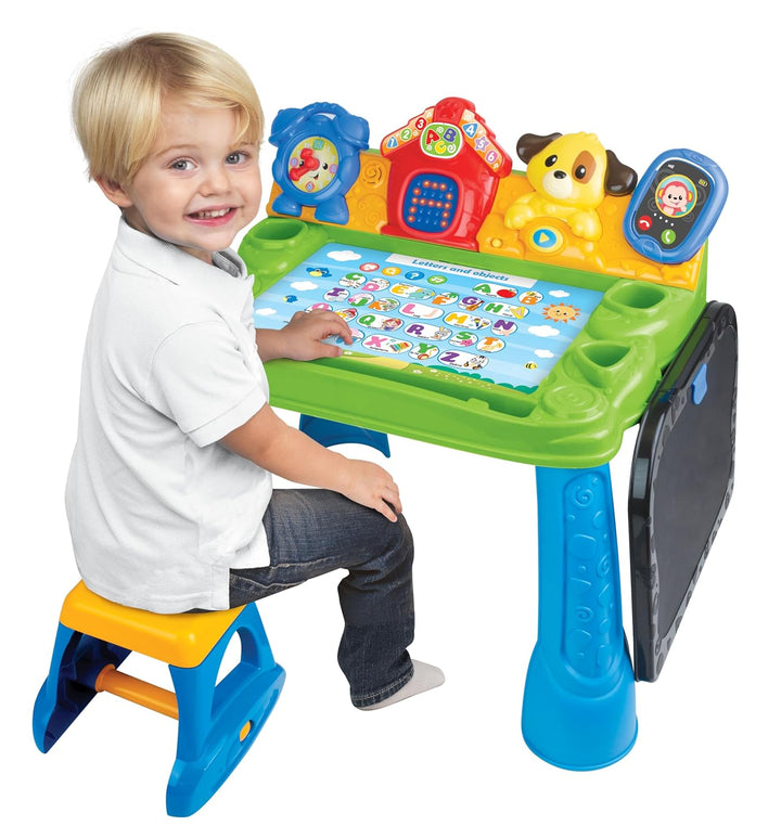 WinFun Smart Touch 'N Learn Activity Desk with LED screen & Stool