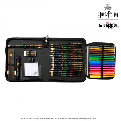 Smiggle All-in-One Kids Stationery Set – School Pencil, Colouring and Writing Kit - HARRY POTTER B