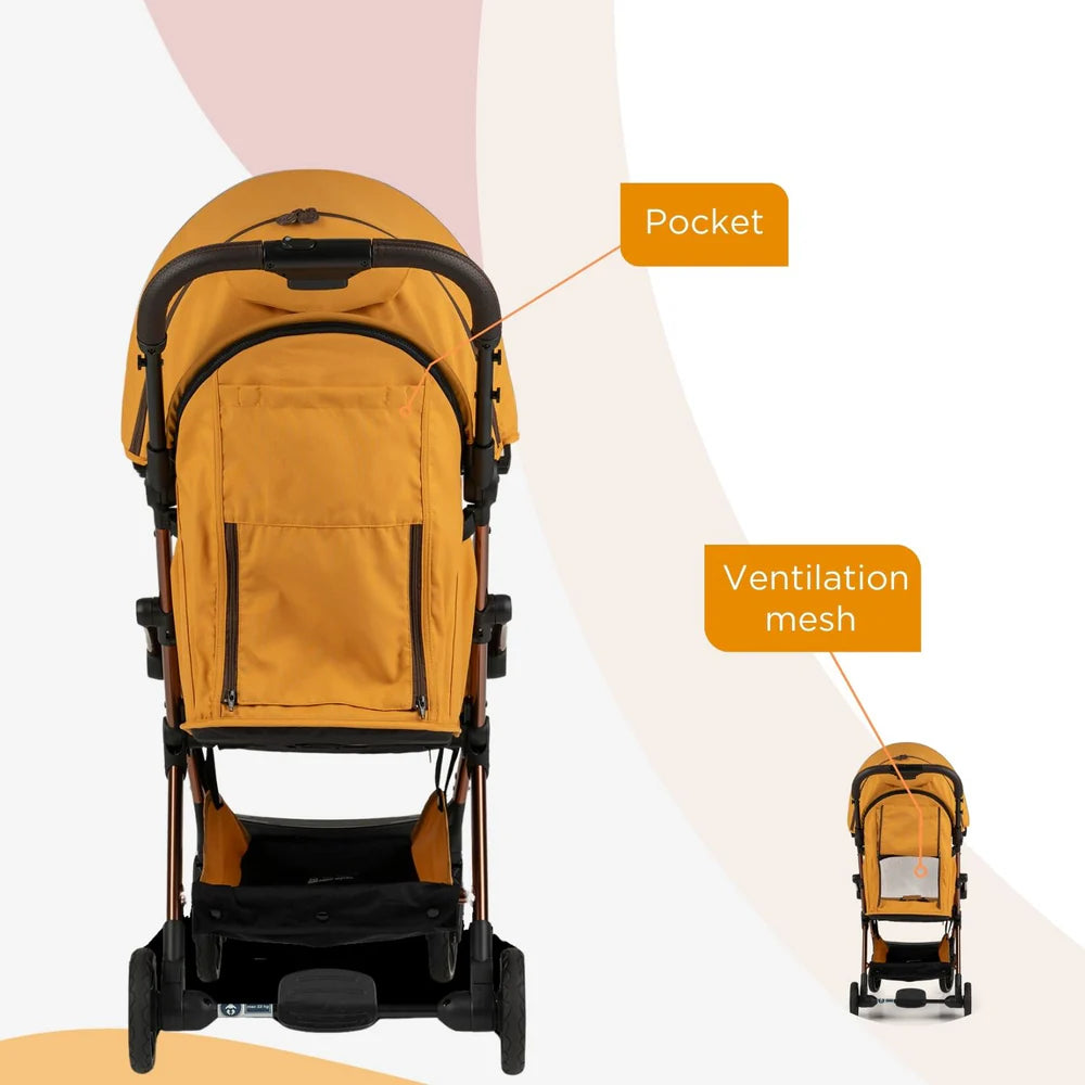 Leclerc Baby Influencer Air Stroller Golden Mustard
