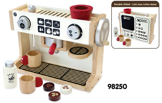 Wooden Barista Coffee Maker|