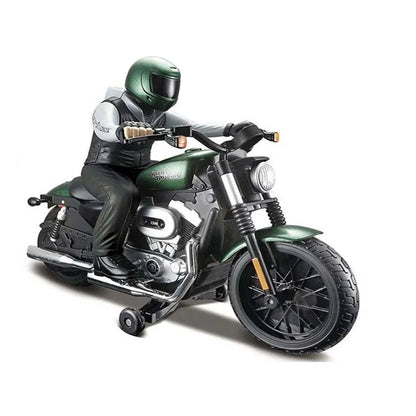 Maisto Tech RC Harley-Davidson XL 1200N Nightster – Green 1:6 Scale Motorcycle with Remote Control