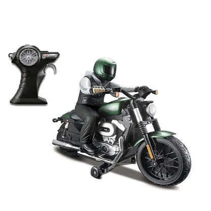 Maisto Tech RC Harley-Davidson XL 1200N Nightster – Green 1:6 Scale Motorcycle with Remote Control