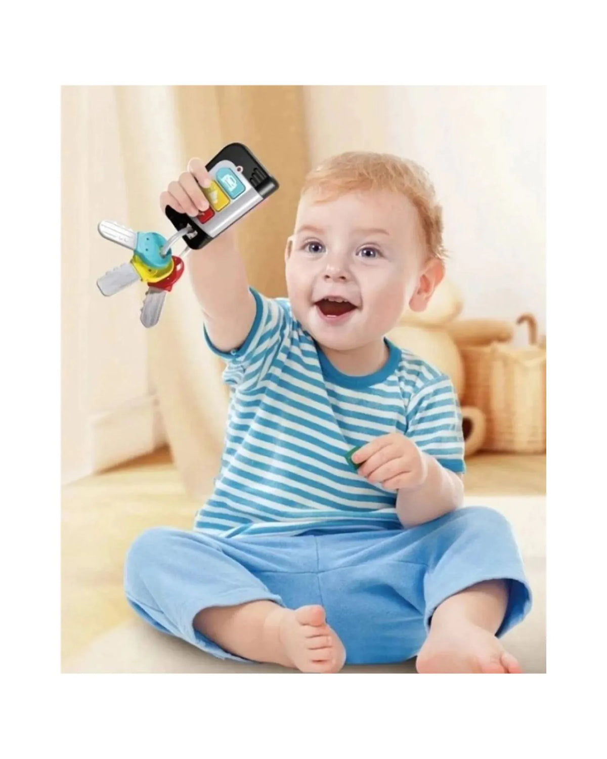Hola Play & Go Smart  Baby Keys with Light (12-36 Months)