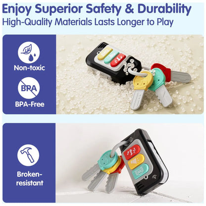 Hola Play & Go Smart  Baby Keys with Light (12-36 Months)