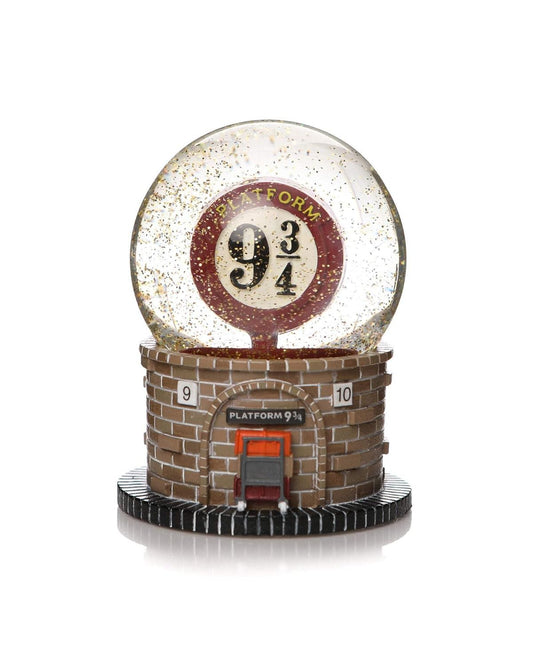 Harry Potter Platform 9¾ Snow Globe Magical Hogwarts Collectible Decor