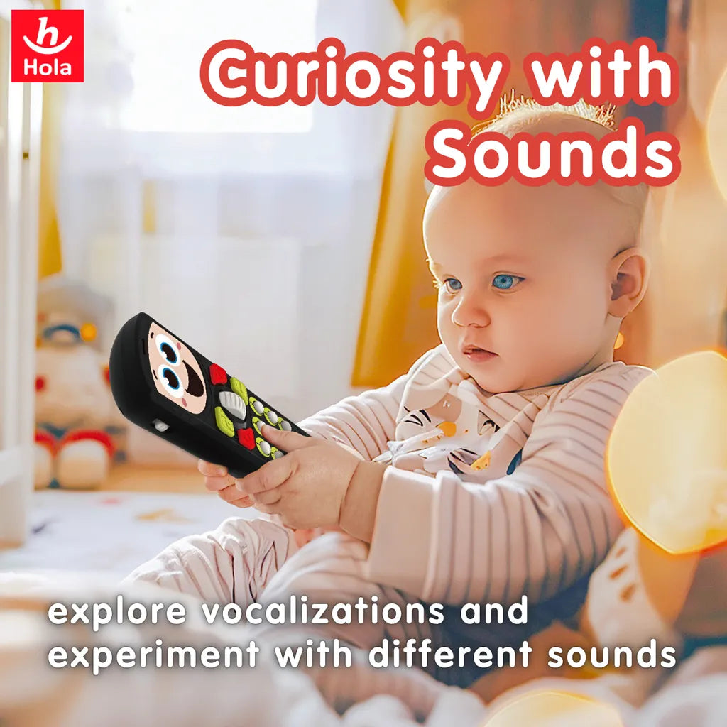 Hola Learning & Count Remote Toy for Babies with Music, Lights & Numbers (6-36 Months)