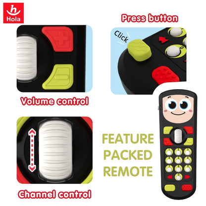 Hola Learning & Count Remote Toy for Babies with Music, Lights & Numbers (6-36 Months)