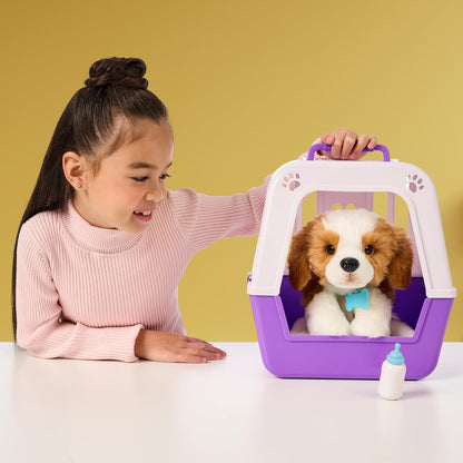 Little Live Pets My Really Real Puppy Pet Toy, 50 Sounds and Reactions, Puppy with Soft Fur and Eyes