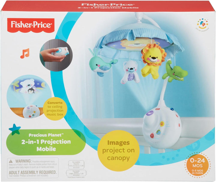 Fisher-Price Precious Planet 2-in-1 Projection Mobile COTMOBILE