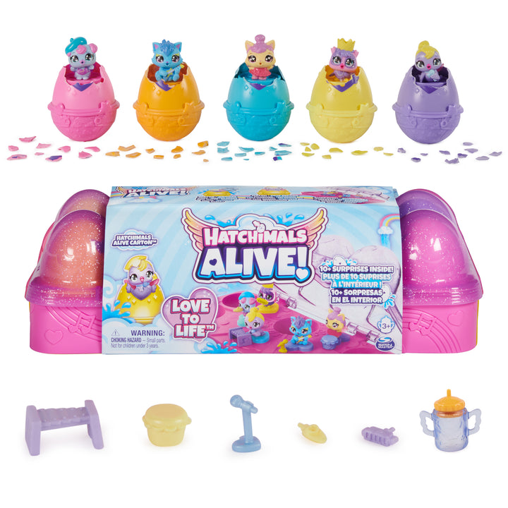 Hatchimals Alive, Egg Carton 5-Pack