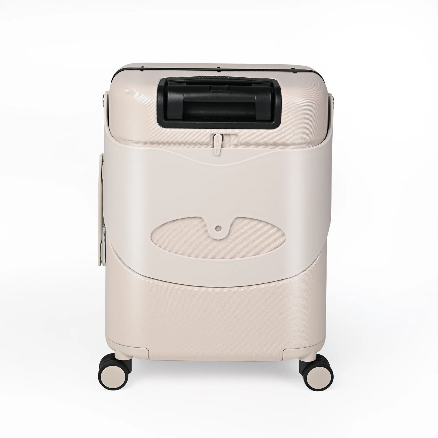 MIAMILY MIST GREY RIDE-ON TROLLEY CARRY-ON LUGGAGE 18 INCHES