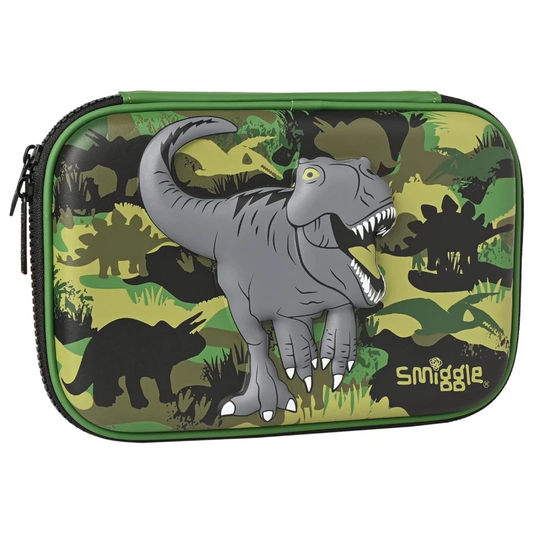 Smiggle Hardcase Pencil Case for Kids - DINO