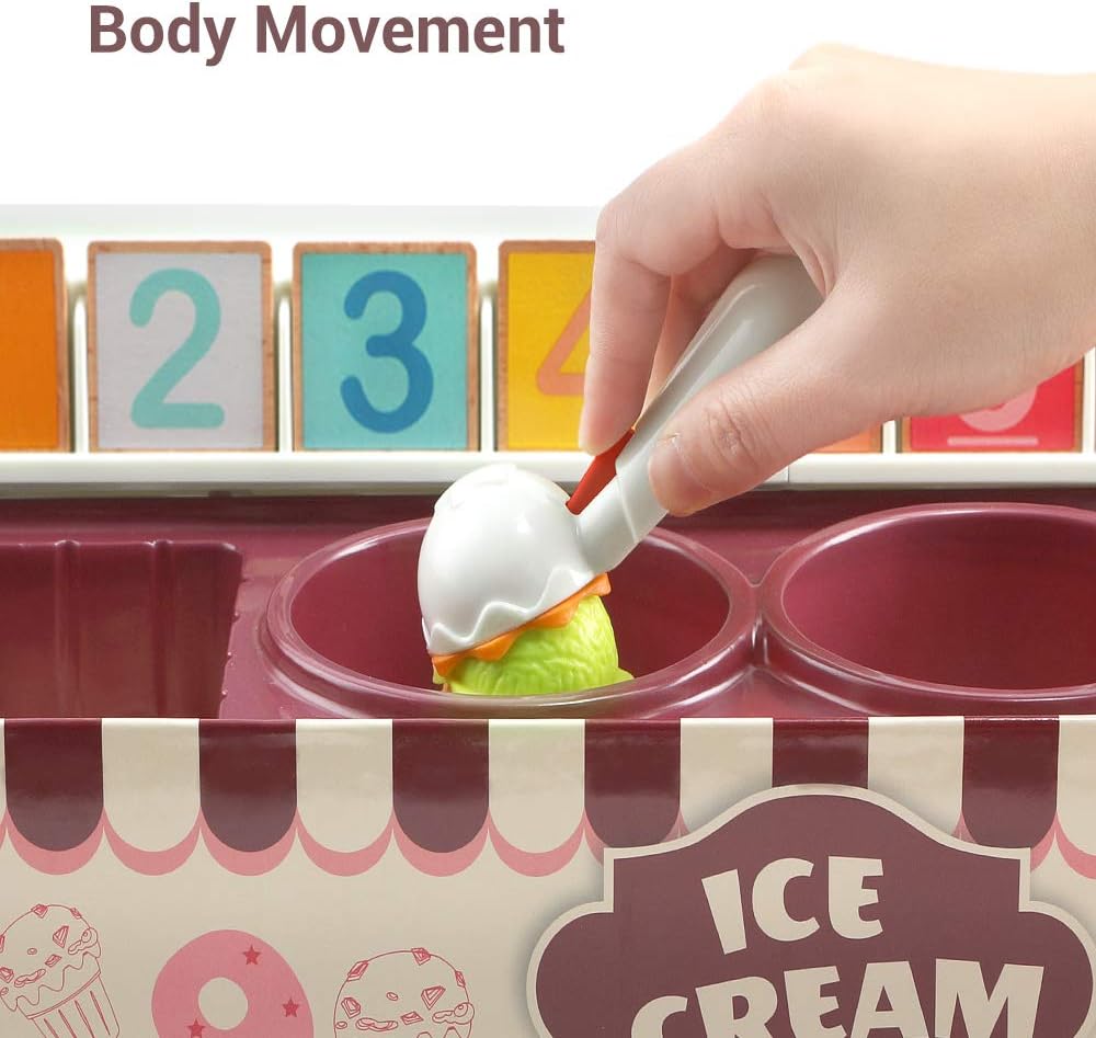 TopBright Math & Logic Numbers & Calculating Ice Cream Box