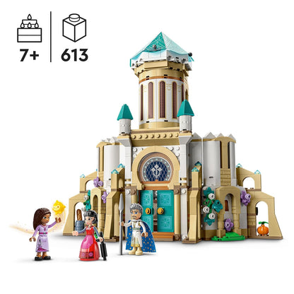 LEGO ǀ Disney King Magnifico’s Castle 43224 Building Toy Set (613 Pieces)