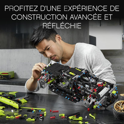 LEGO Technic Lamborghini Si¡n FKP 37 (42115) Model Car Building Kit (3,696 Pieces), Multicolor