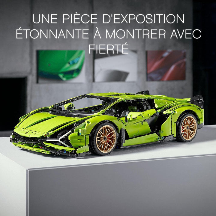 LEGO Technic Lamborghini Si¡n FKP 37 (42115) Model Car Building Kit (3,696 Pieces), Multicolor