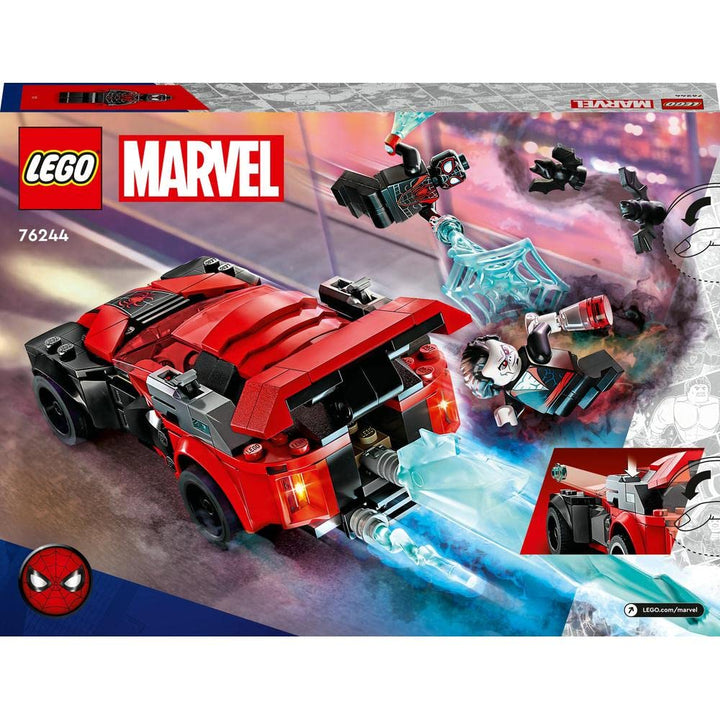 LEGO Marvel Miles Morales vs. Morbius 76244 Building Toy Set (220 Pieces)