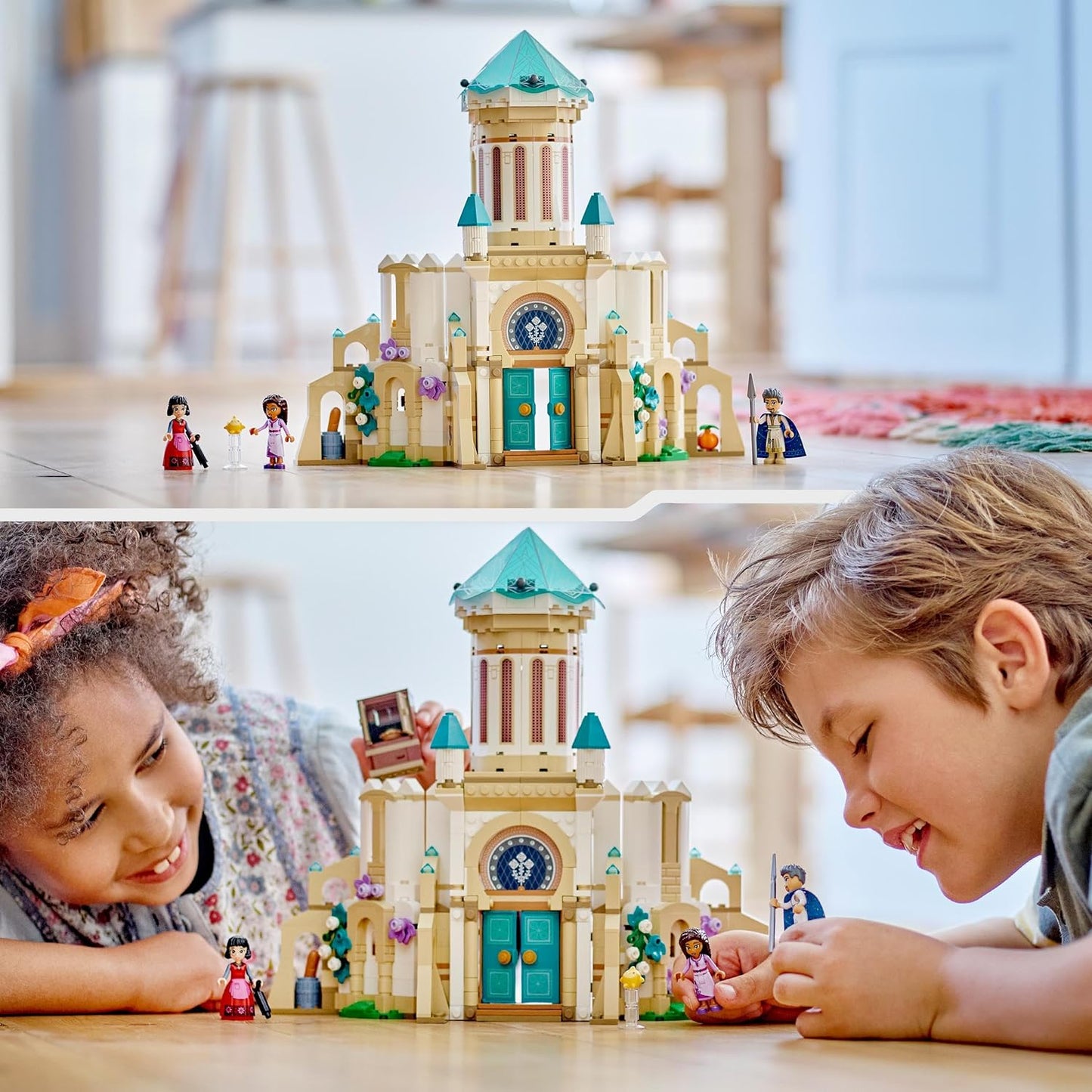 LEGO ǀ Disney King Magnifico’s Castle 43224 Building Toy Set (613 Pieces)