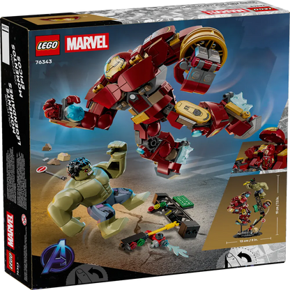 Lego 76343 Super Heroes Marvel Epic Battle: Hulkbuster Vs. The Hulk (413 Pieces)