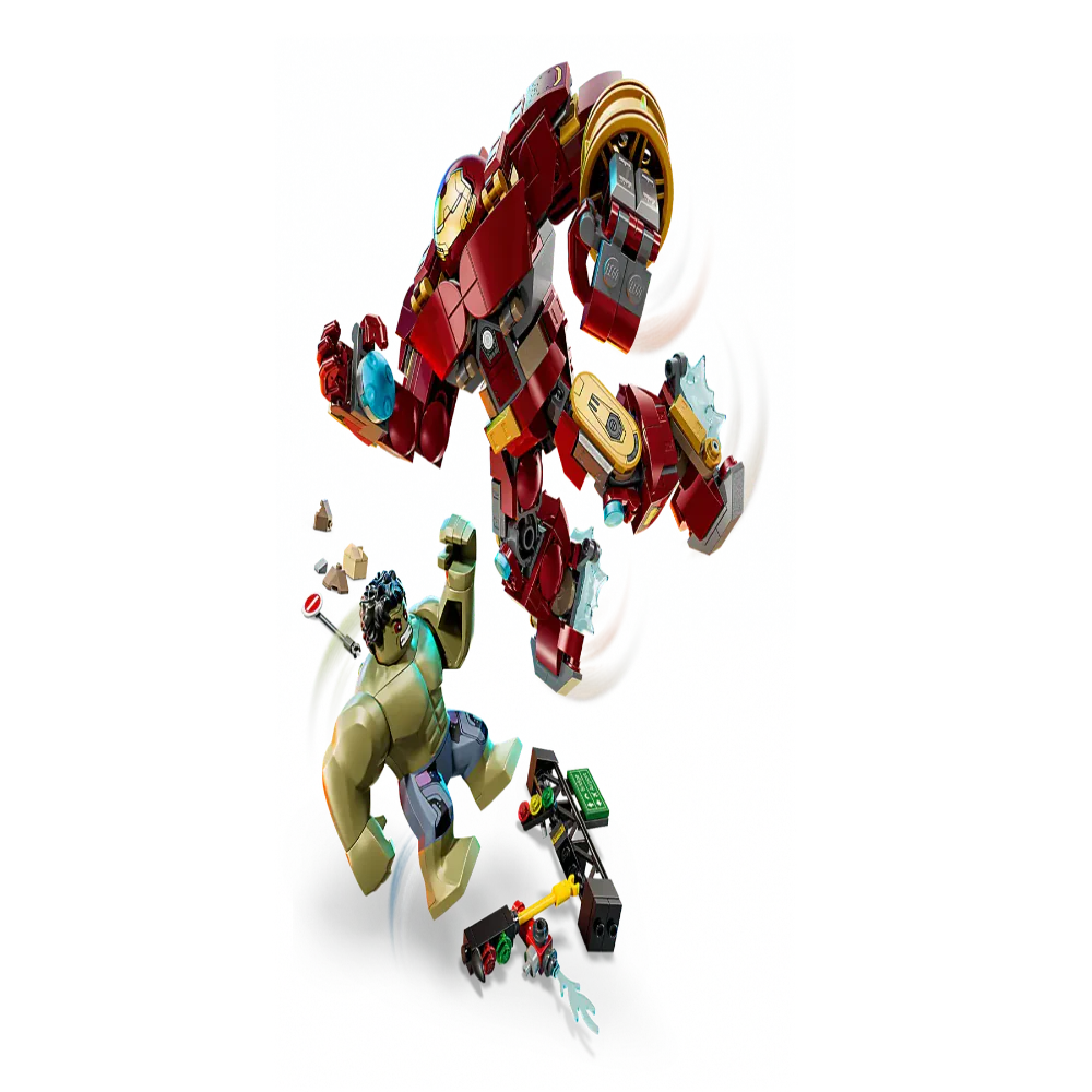 Lego 76343 Super Heroes Marvel Epic Battle: Hulkbuster Vs. The Hulk (413 Pieces)